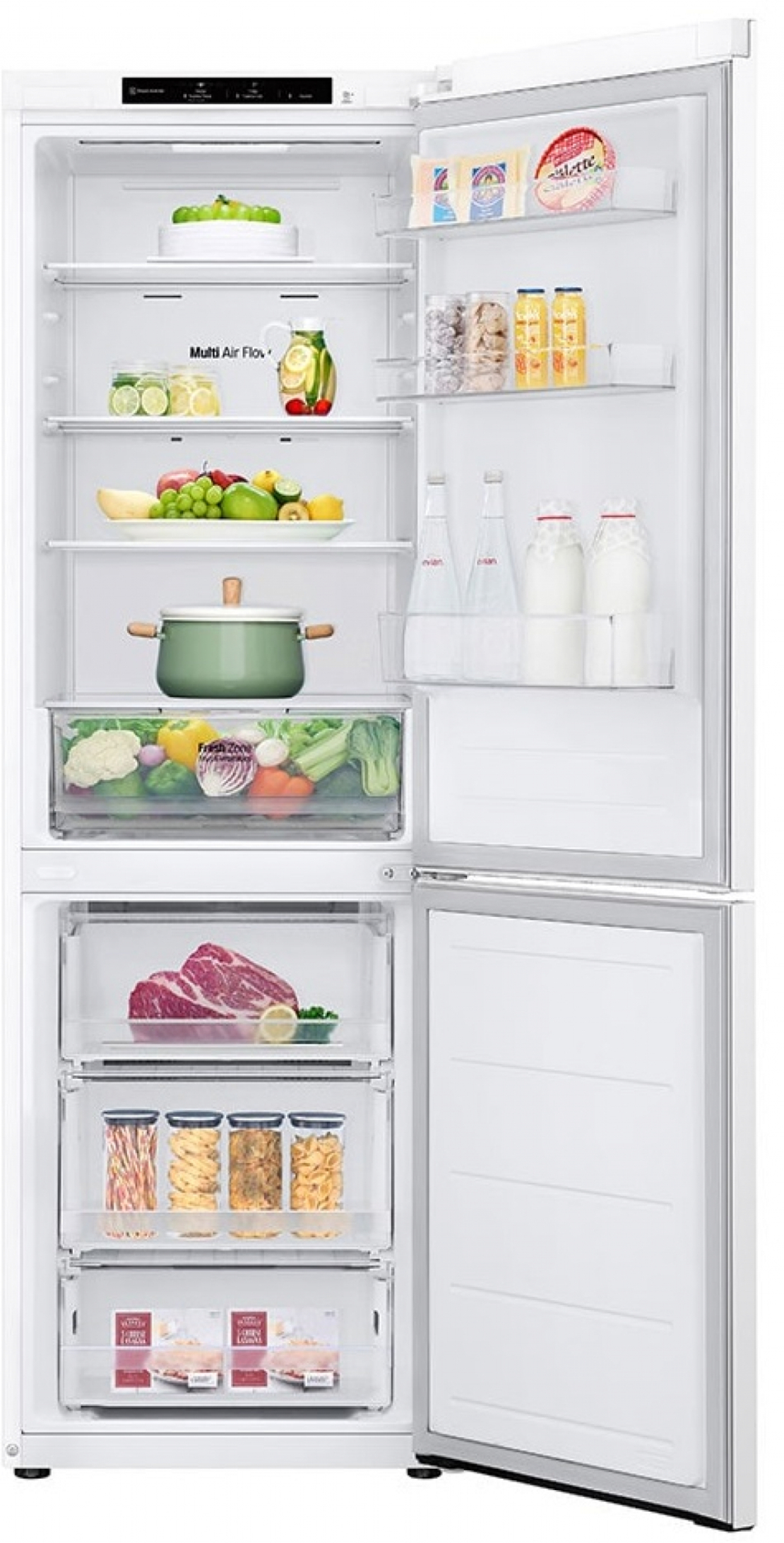 Хладилник с фризер LG GBV21L0ESW