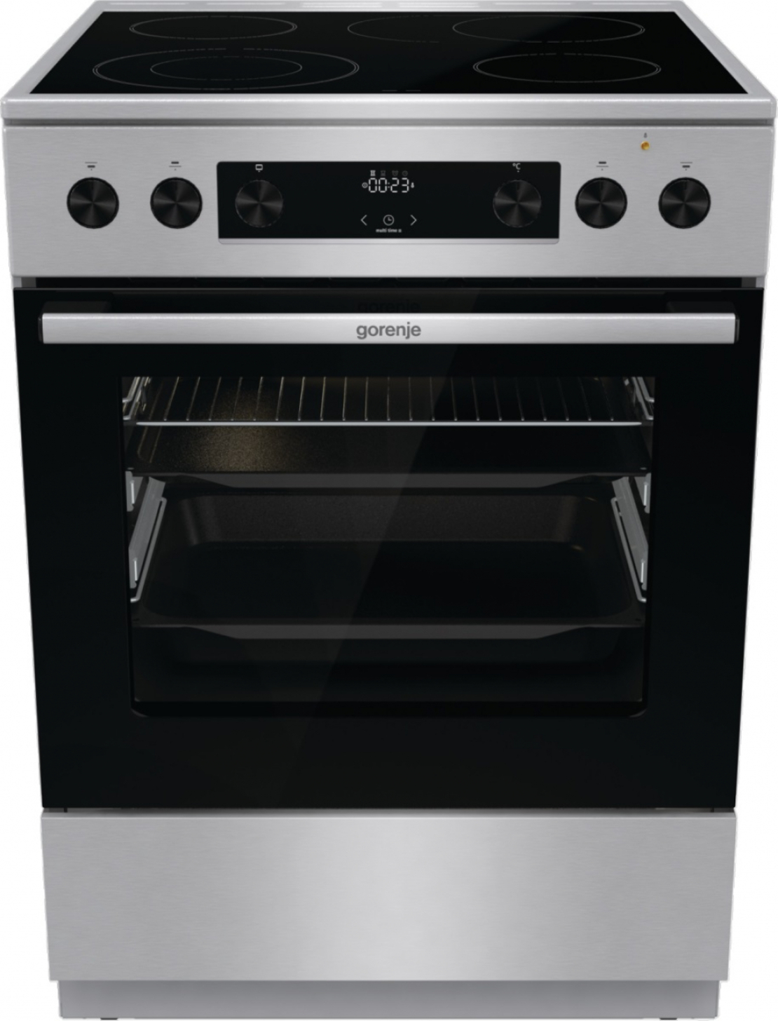 Готварска печка с керамичен плот Gorenje GECS6C70XPA
