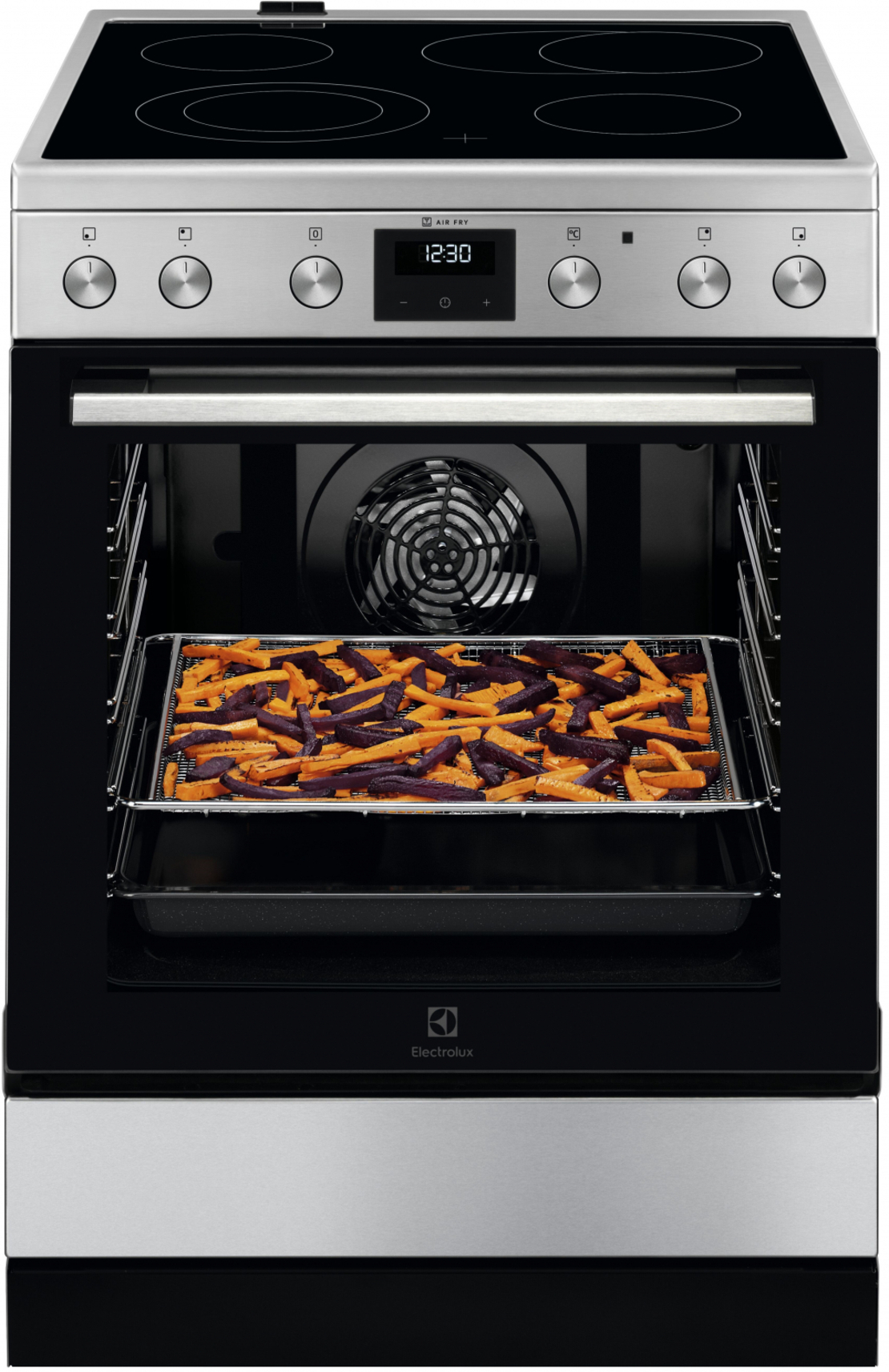 Готварска печка с керамичен плот Electrolux LKR64022AX