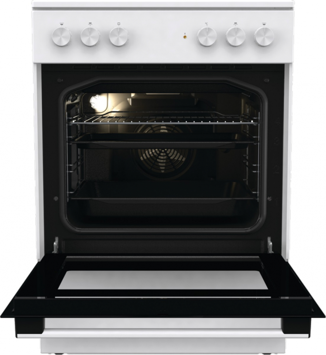 Готварска печка с керамичен плот Gorenje GEC6A41WC