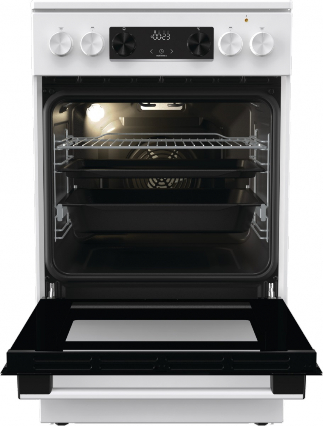 Готварска печка с керамичен плот Gorenje GEC5C42WG