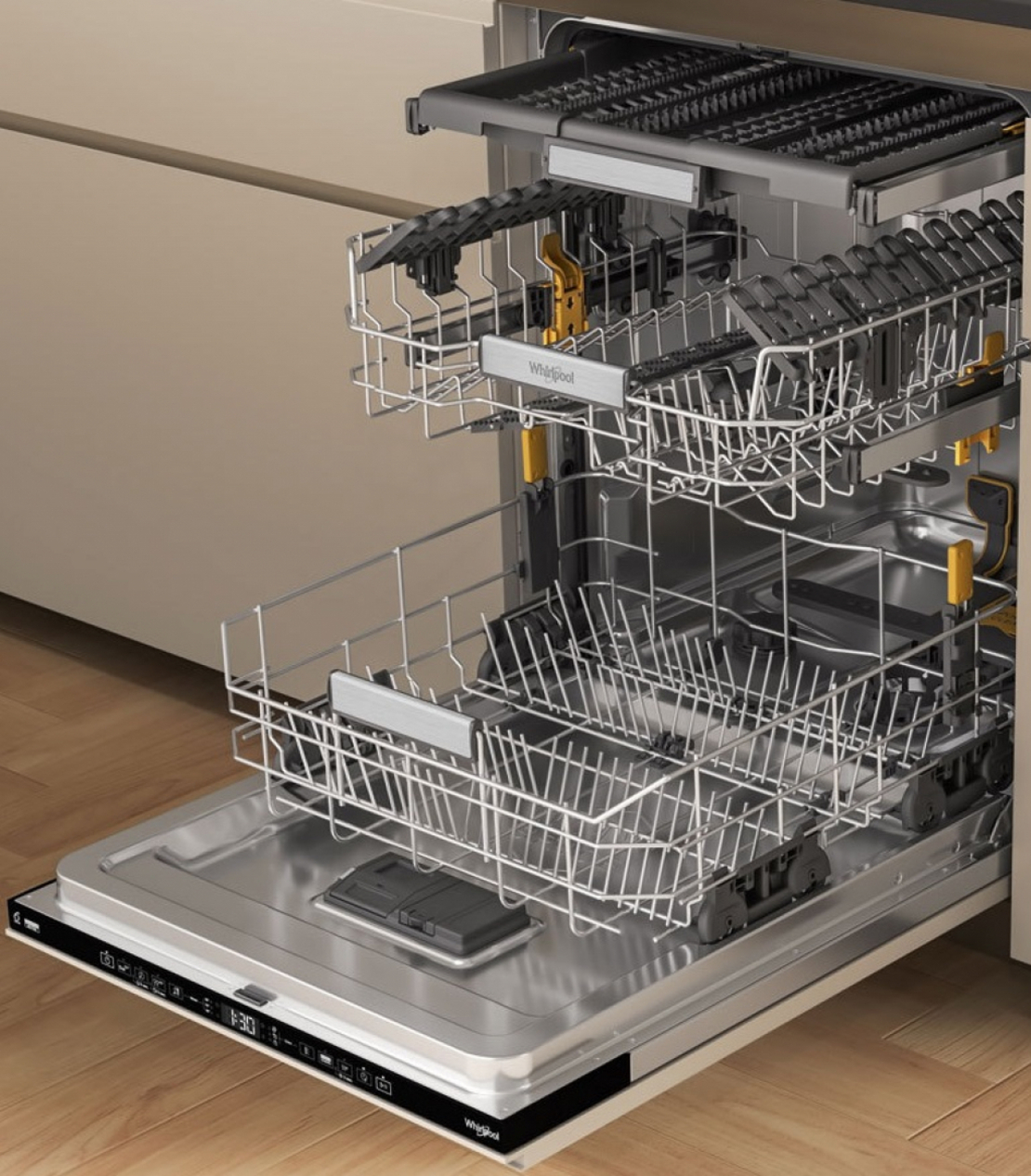 Съдомиялна за вграждане Whirlpool MaxiSpace W7I HT58 T