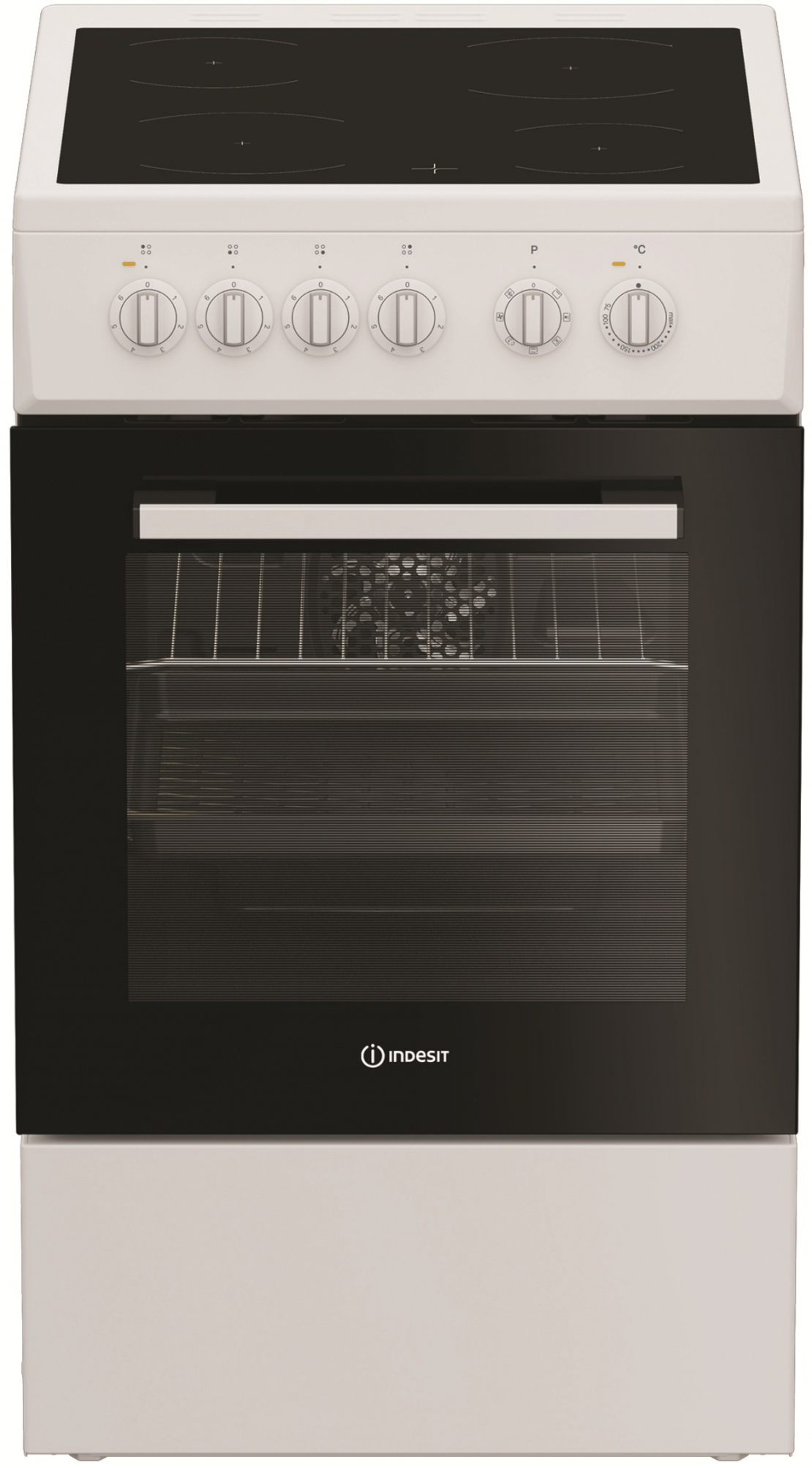 Готварска печка с керамичен плот Indesit I5V8PMW