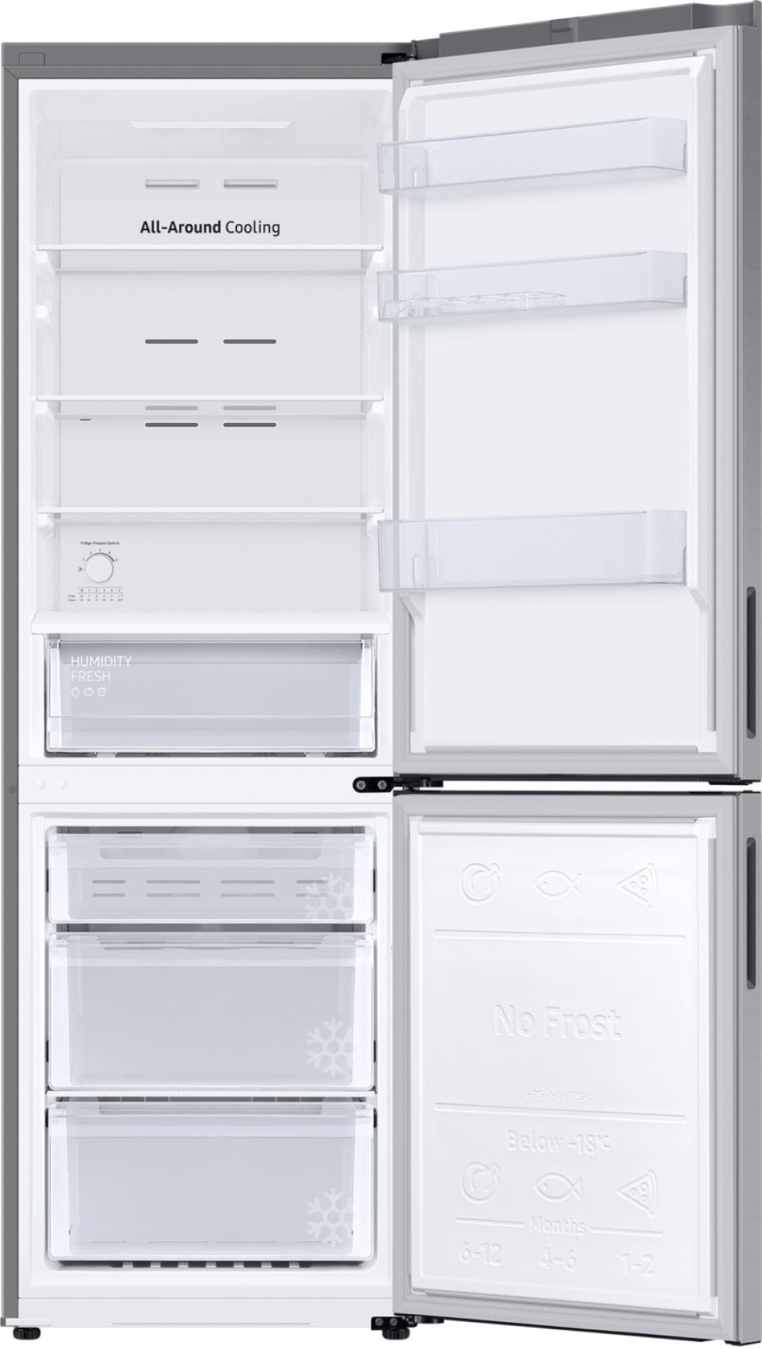 Хладилник с фризер Samsung RB33B610ESA/EF