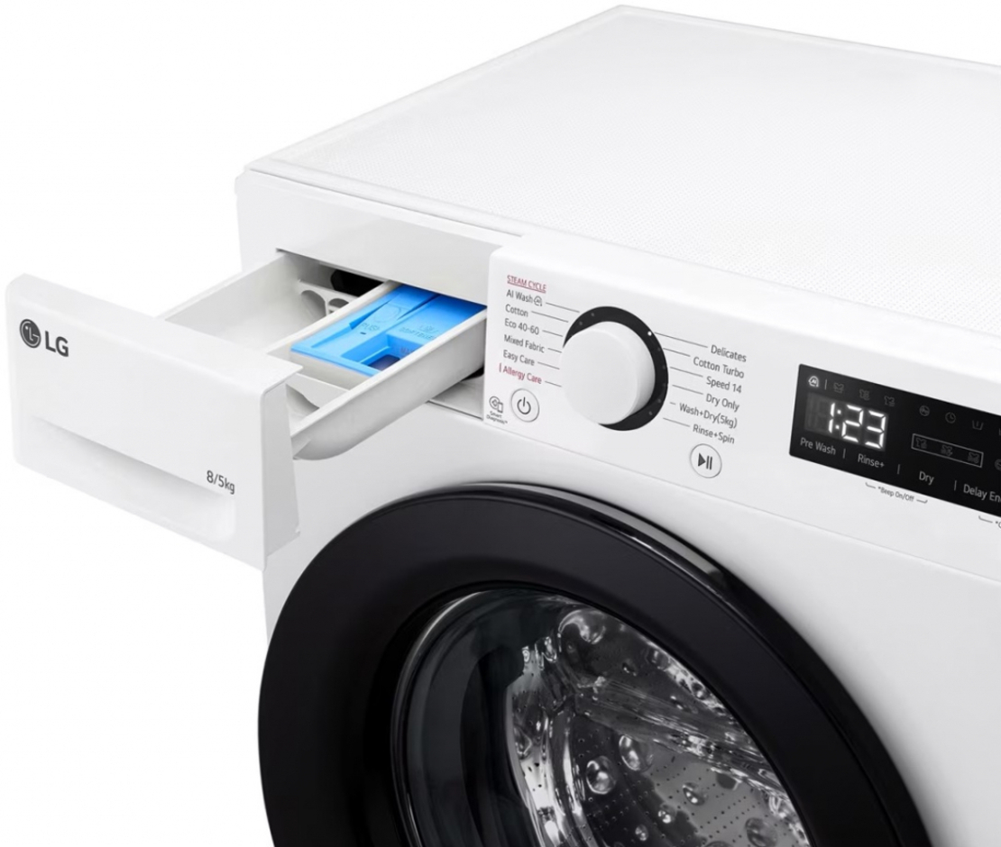 Пералня със Сушилня LG F2DR508SBW