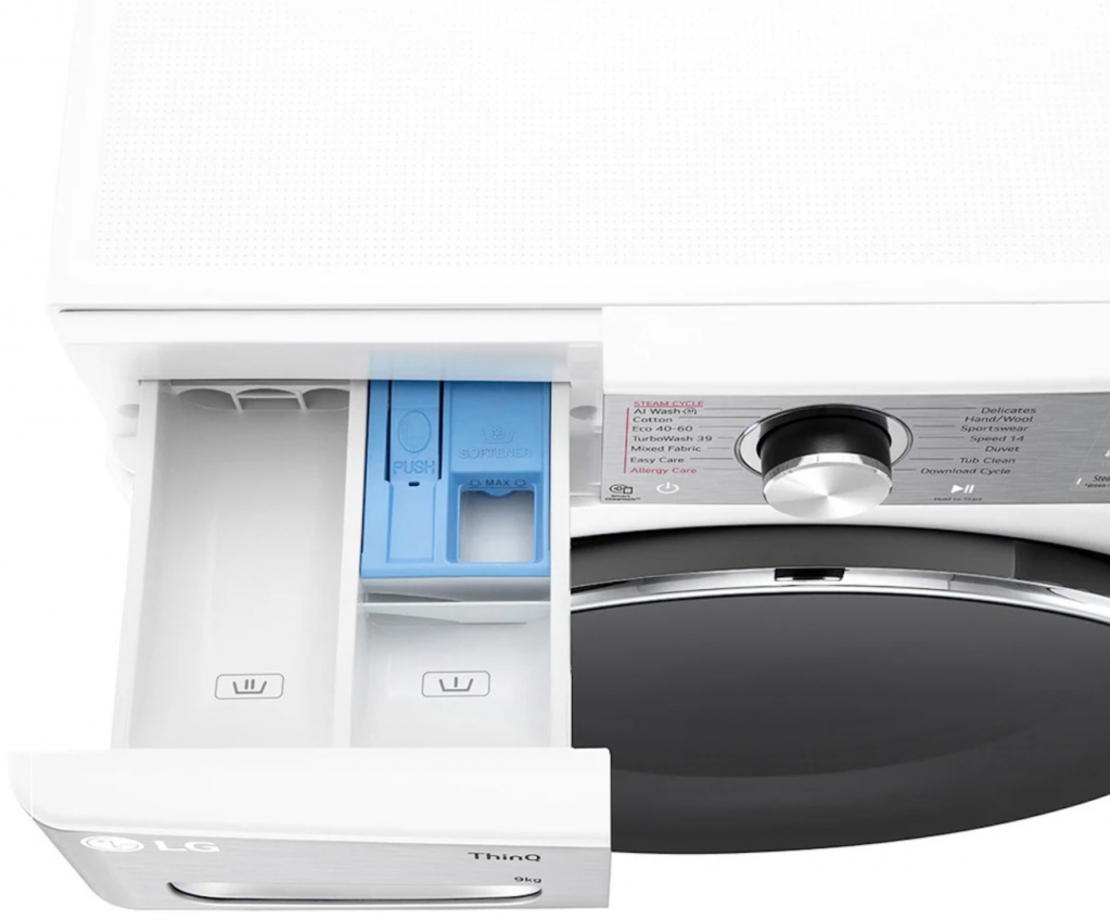 Перална машина LG F4WR909P3W