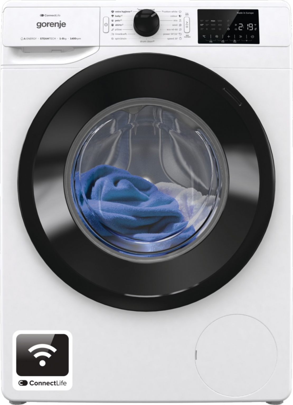 Пералня Gorenje WPNEI84A1SWIFI