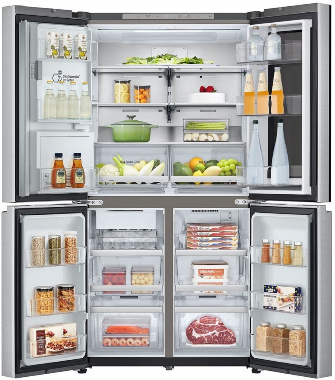 Хладилник с фризер LG GMG960MBEE SbS