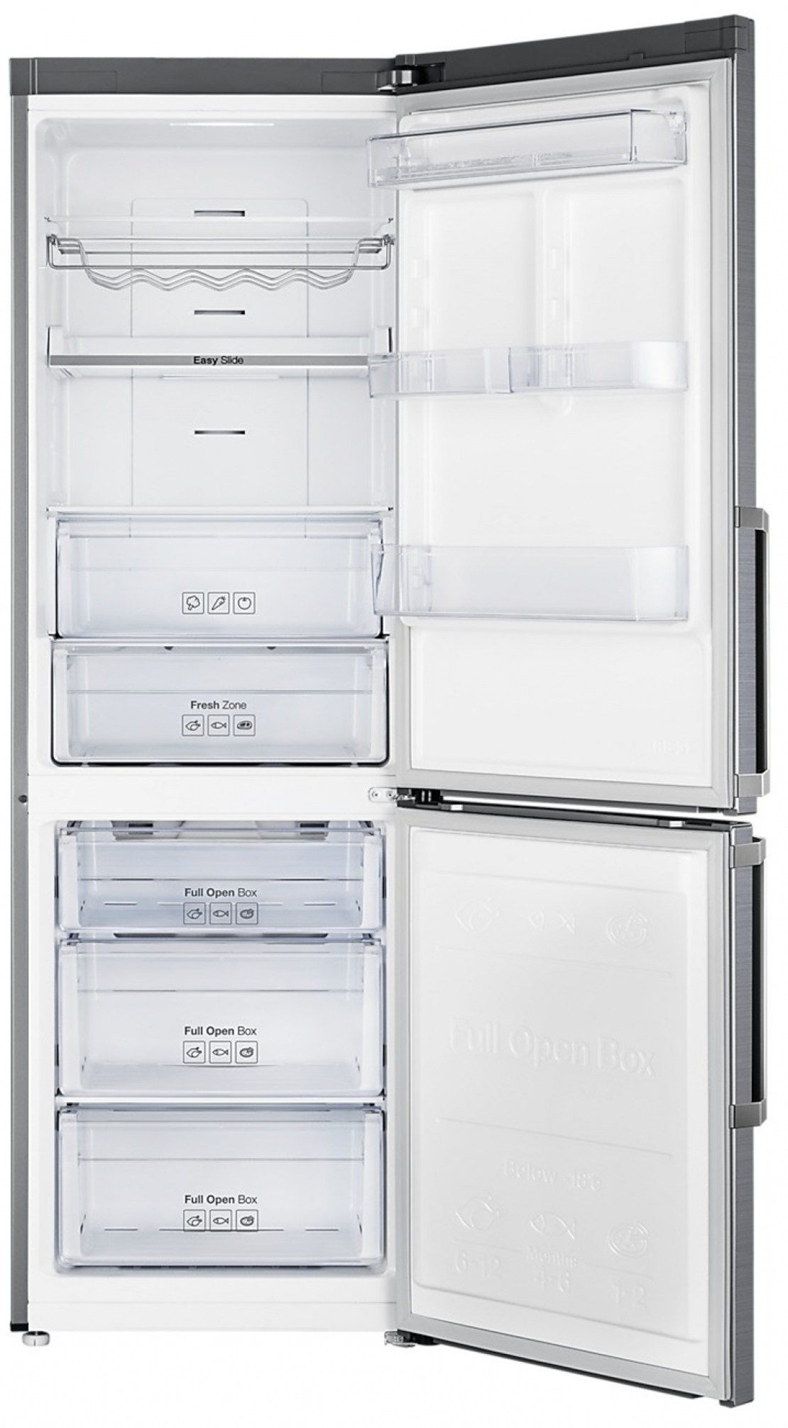 Хладилник с фризер Samsung RB33J3515S9/EF