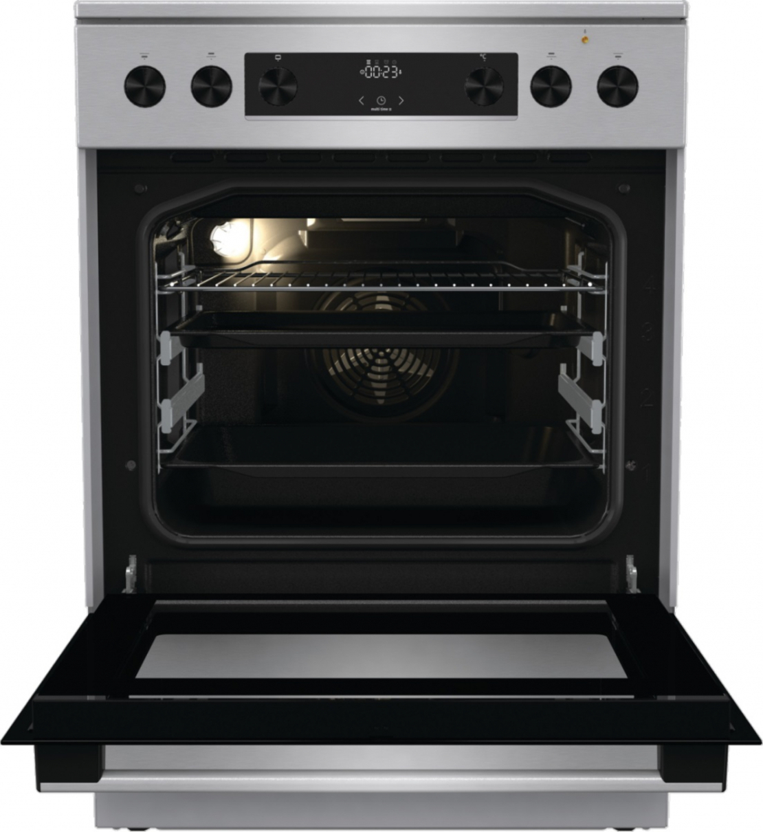Готварска печка с керамичен плот Gorenje GECS6C70XPA