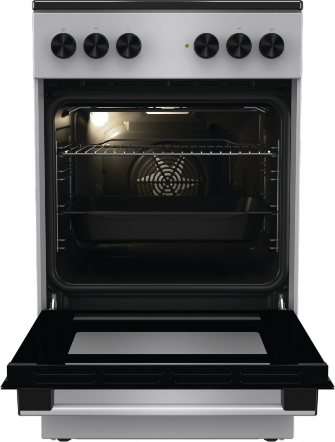 Готварска печка с керамичен плот Gorenje GEC5A61SG