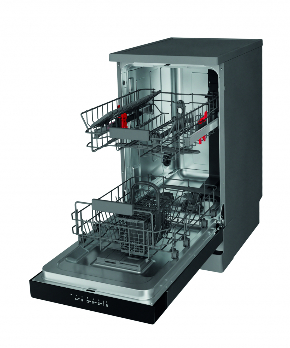 Съдомиялна машина 45см Whirlpool WSFC 3M27 X