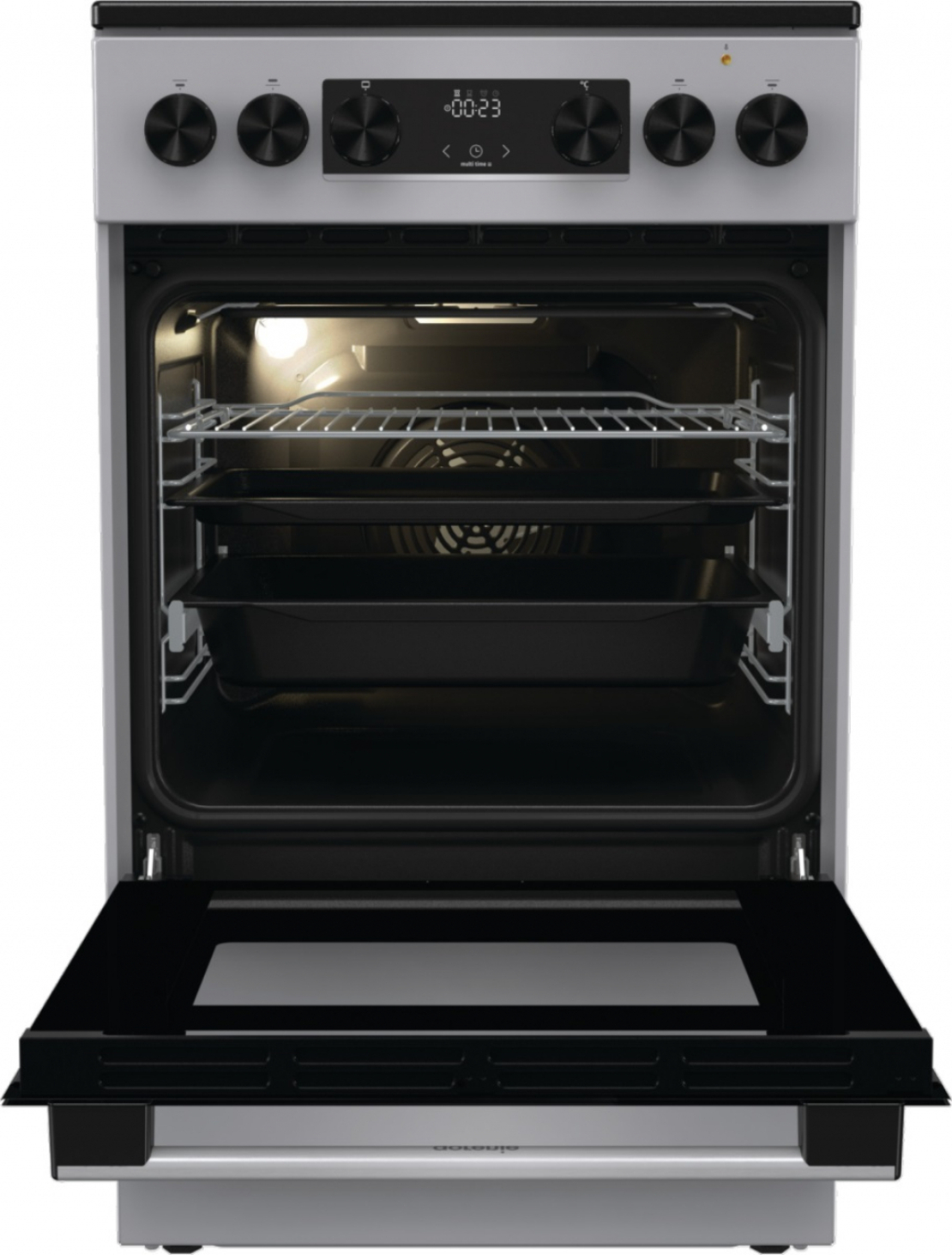 Готварска печка с керамичен плот Gorenje GEC5C41SG