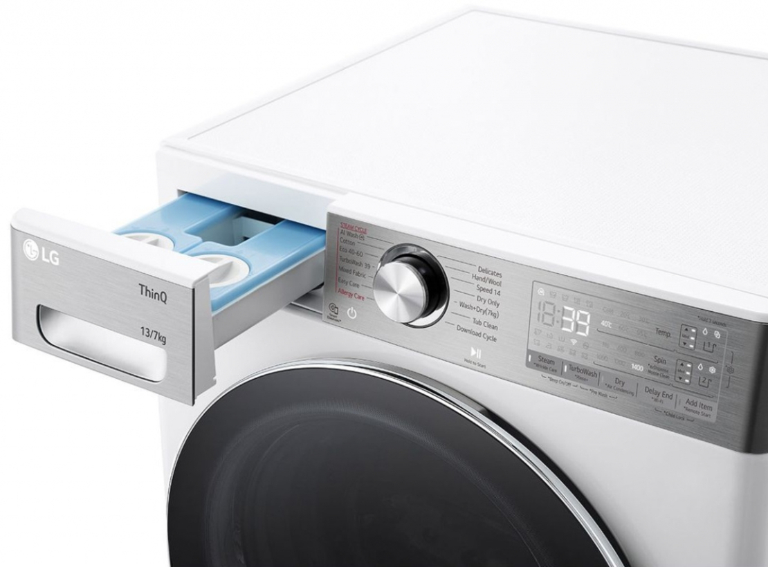 Пералня със Сушилня LG F4DR913P3WA