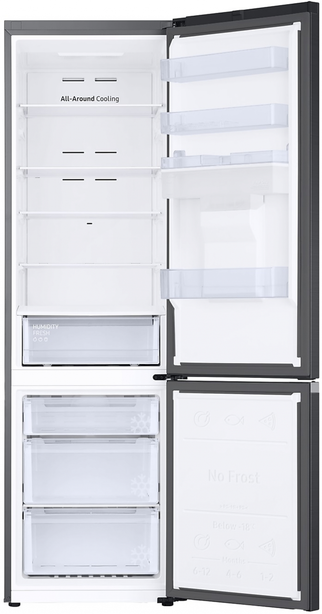 Хладилник с фризер Samsung RB38C650EB1/EF