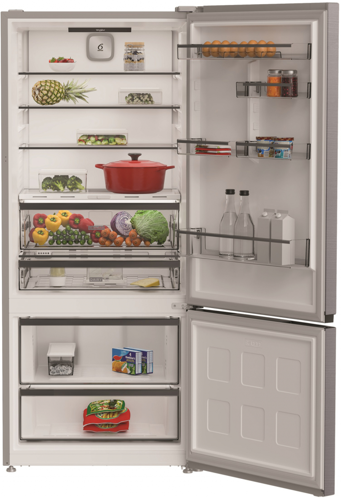 Хладилник с фризер Whirlpool WHK2 6553 X5E