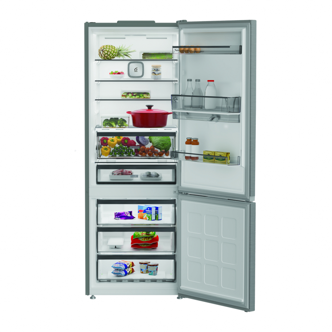 Хладилник с фризер Whirlpool WHK2 6493W X5E