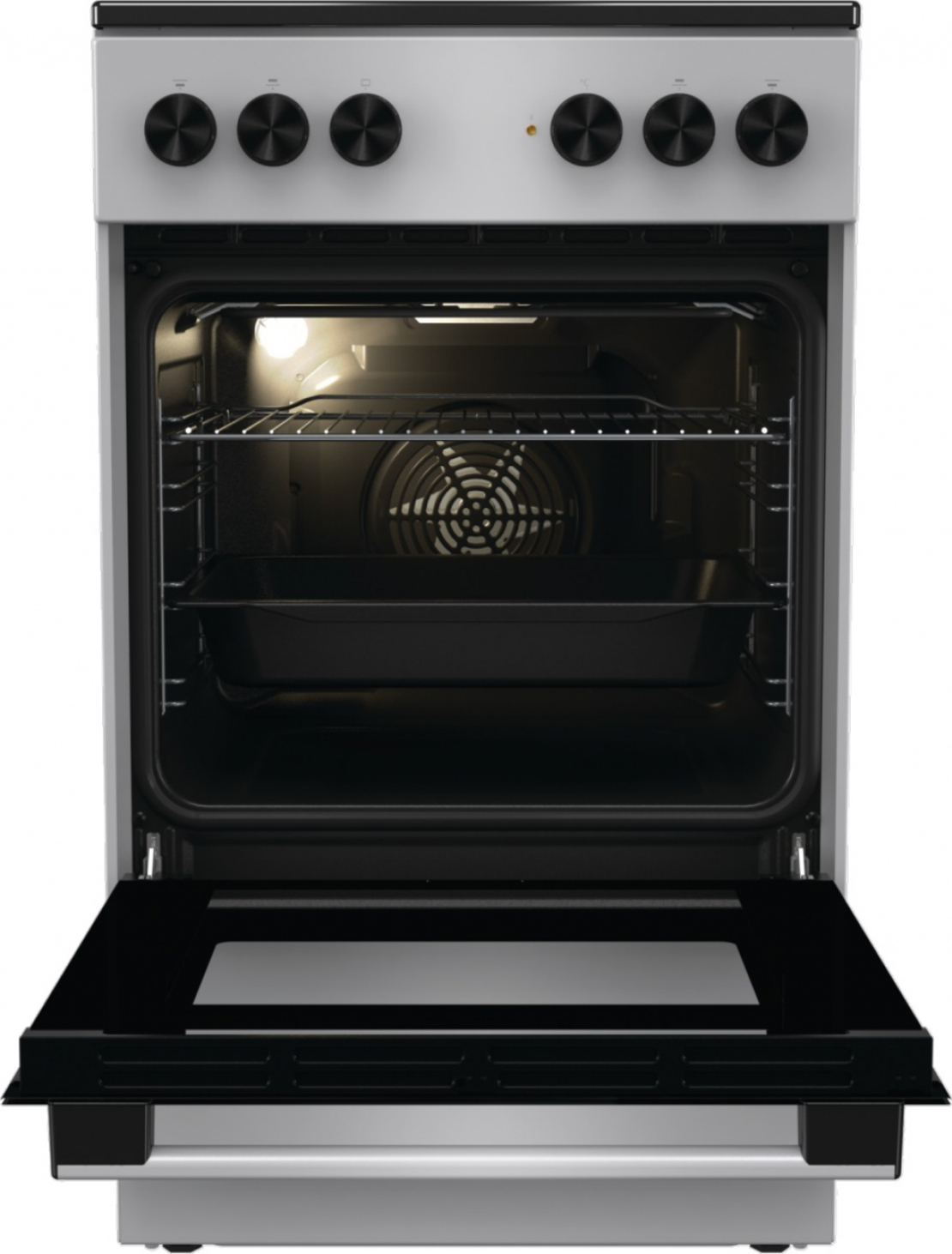 Готварска печка с керамичен плот Gorenje GEC5A61SG