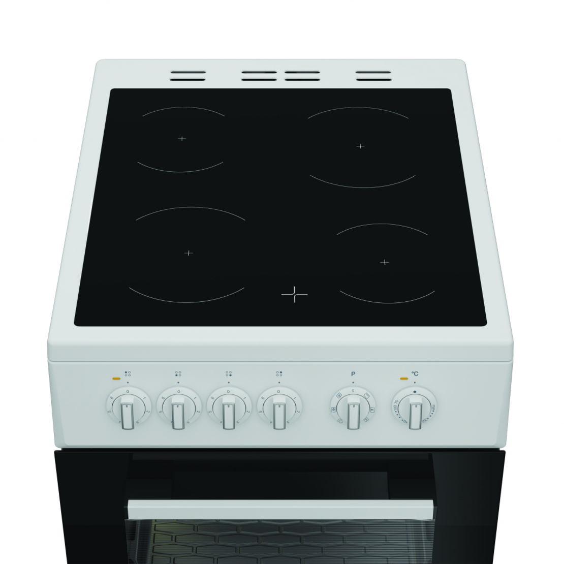 Готварска печка с керамичен плот Indesit I5V8PMW