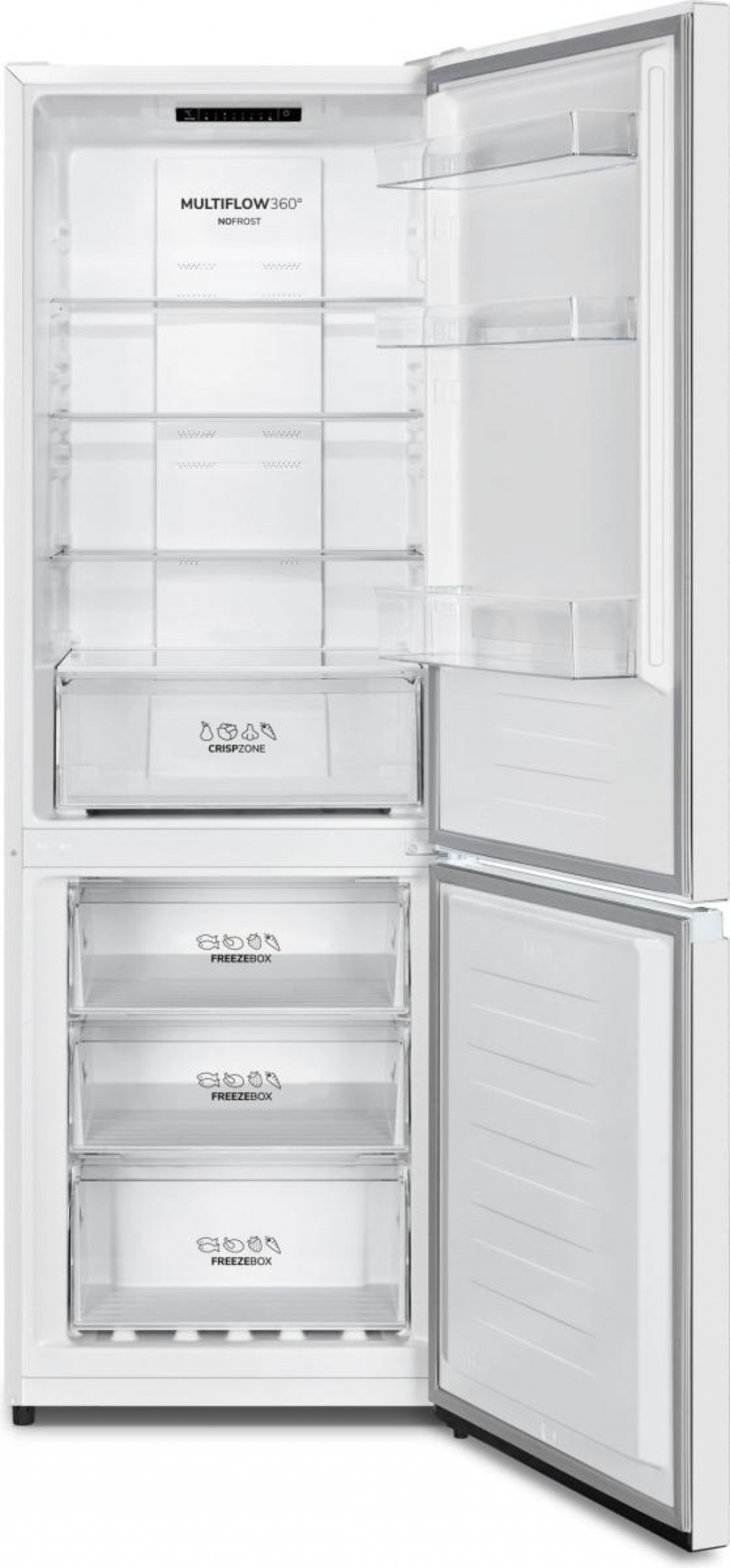 Хладилник с фризер Gorenje NRK6182PW4