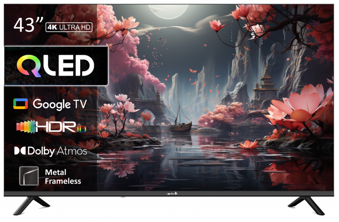 Телевизор ARIELLI QLED43UD10GTV SMART