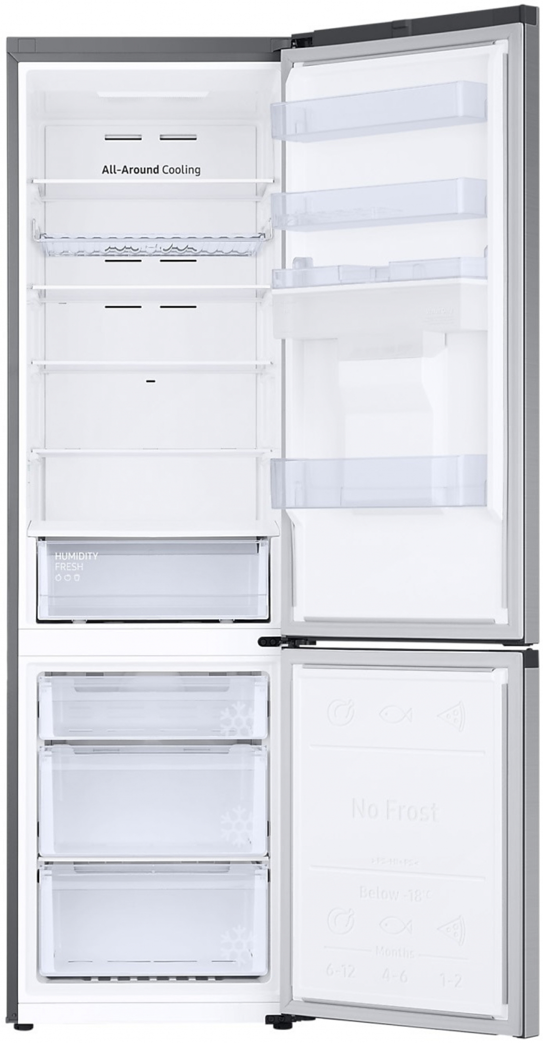 Хладилник с фризер Samsung RB38C632ESA/EF