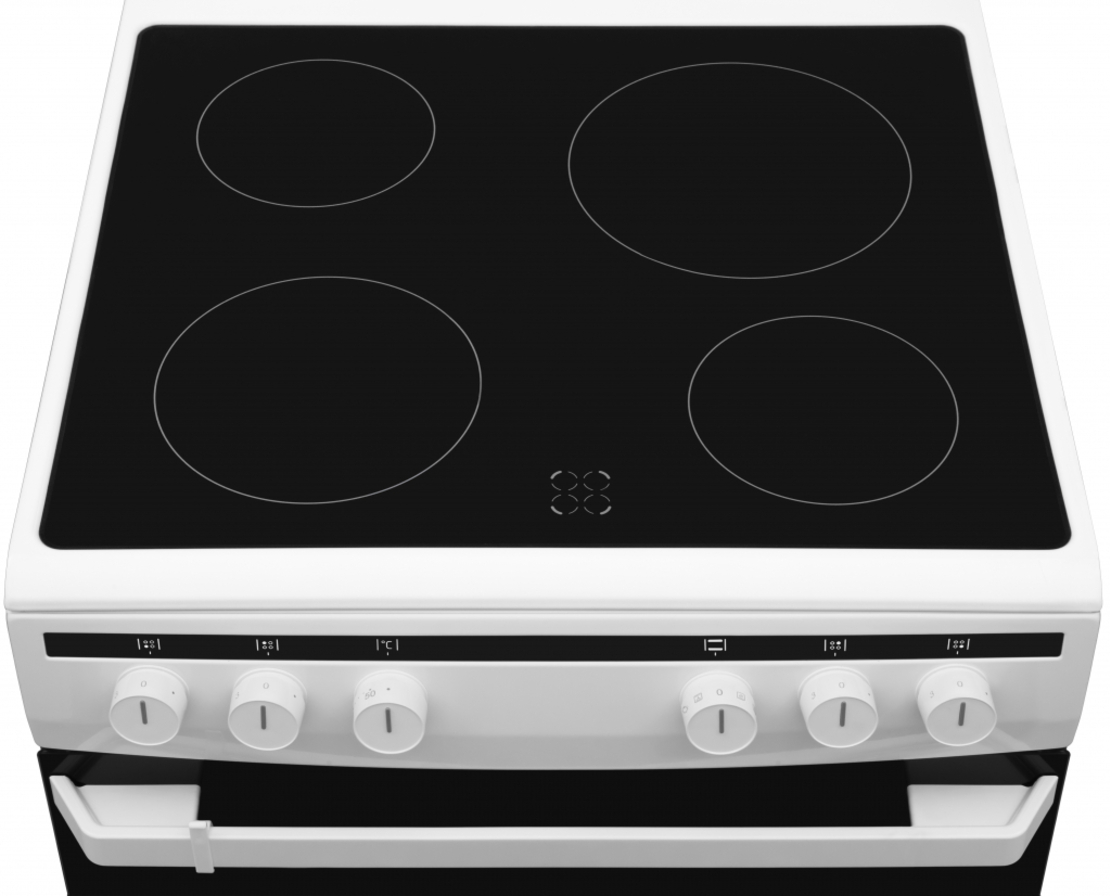 Готварска печка с керамичен плот AMICA 618CE2.30(W) 55355