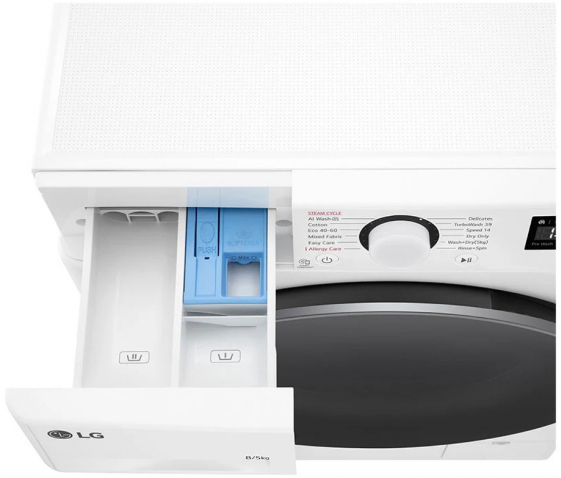 Пералня със Сушилня LG F2DR508S1W