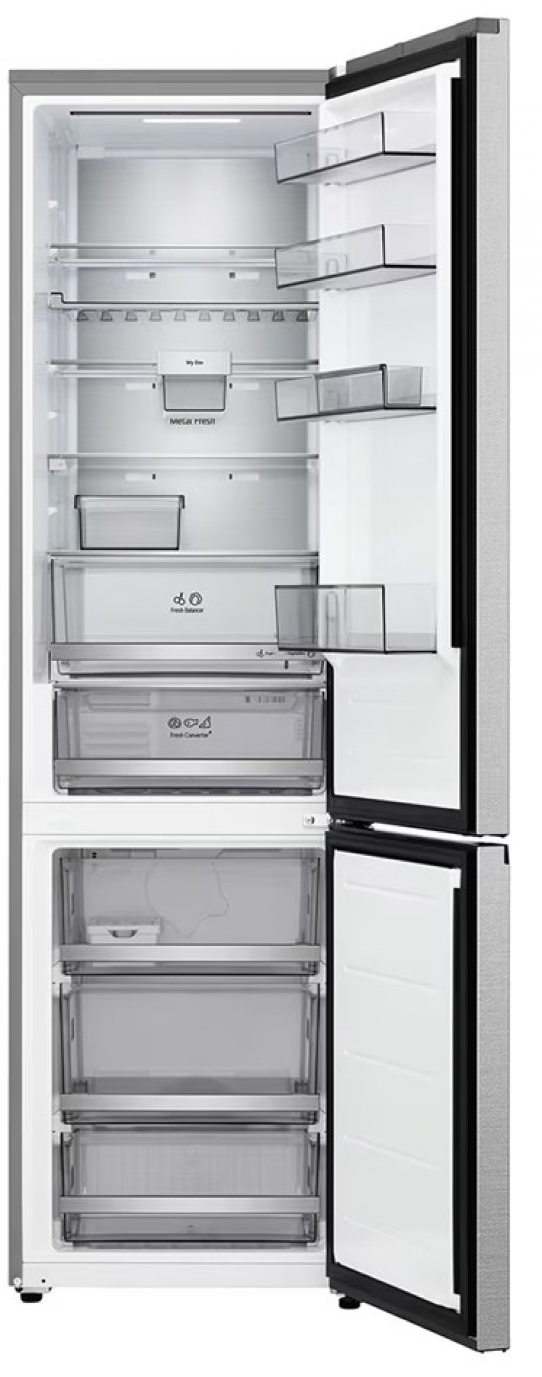 Хладилник с фризер LG GBBS726AMB