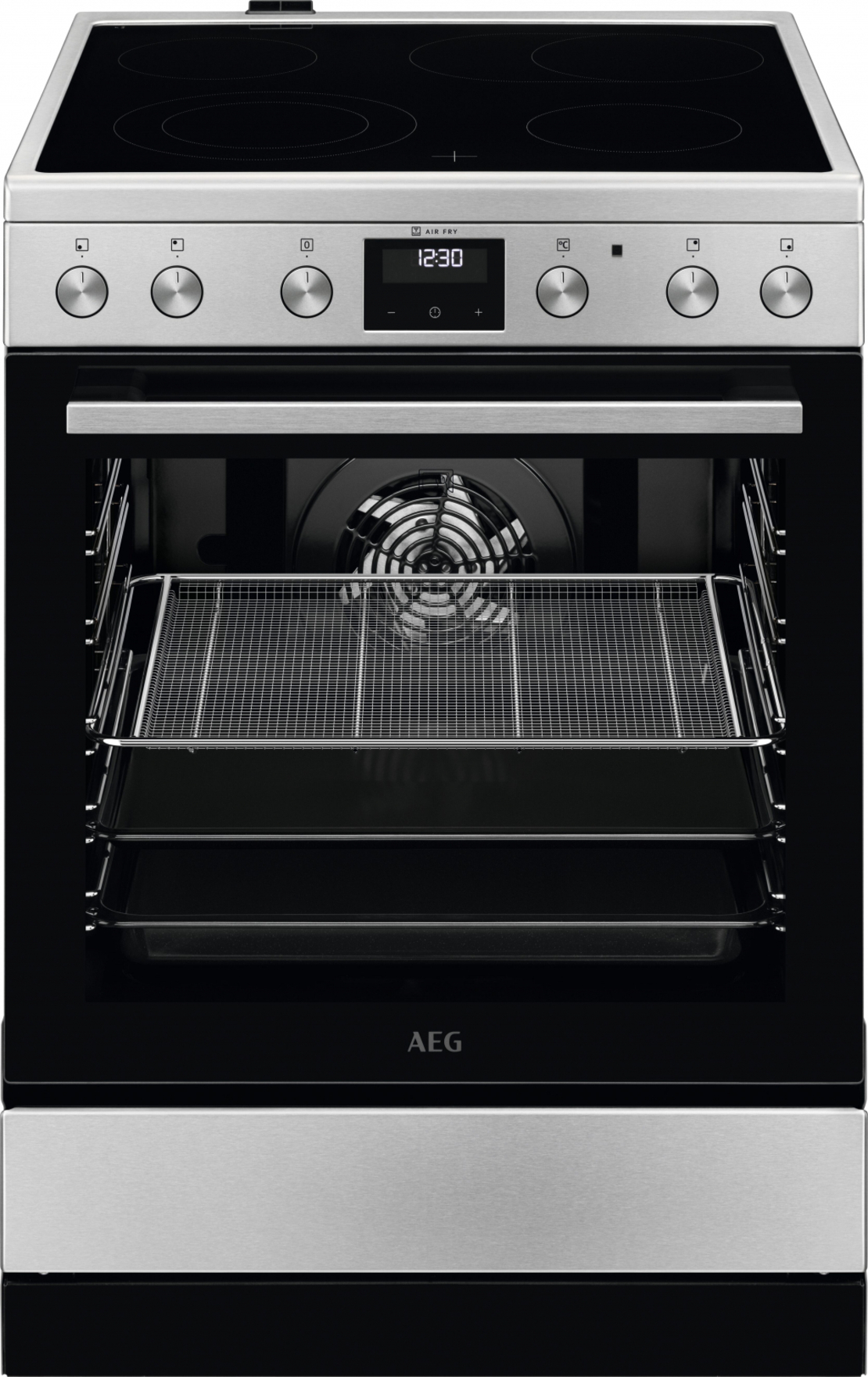 Готварска печка с керамичен плот AEG CCB6446CBM