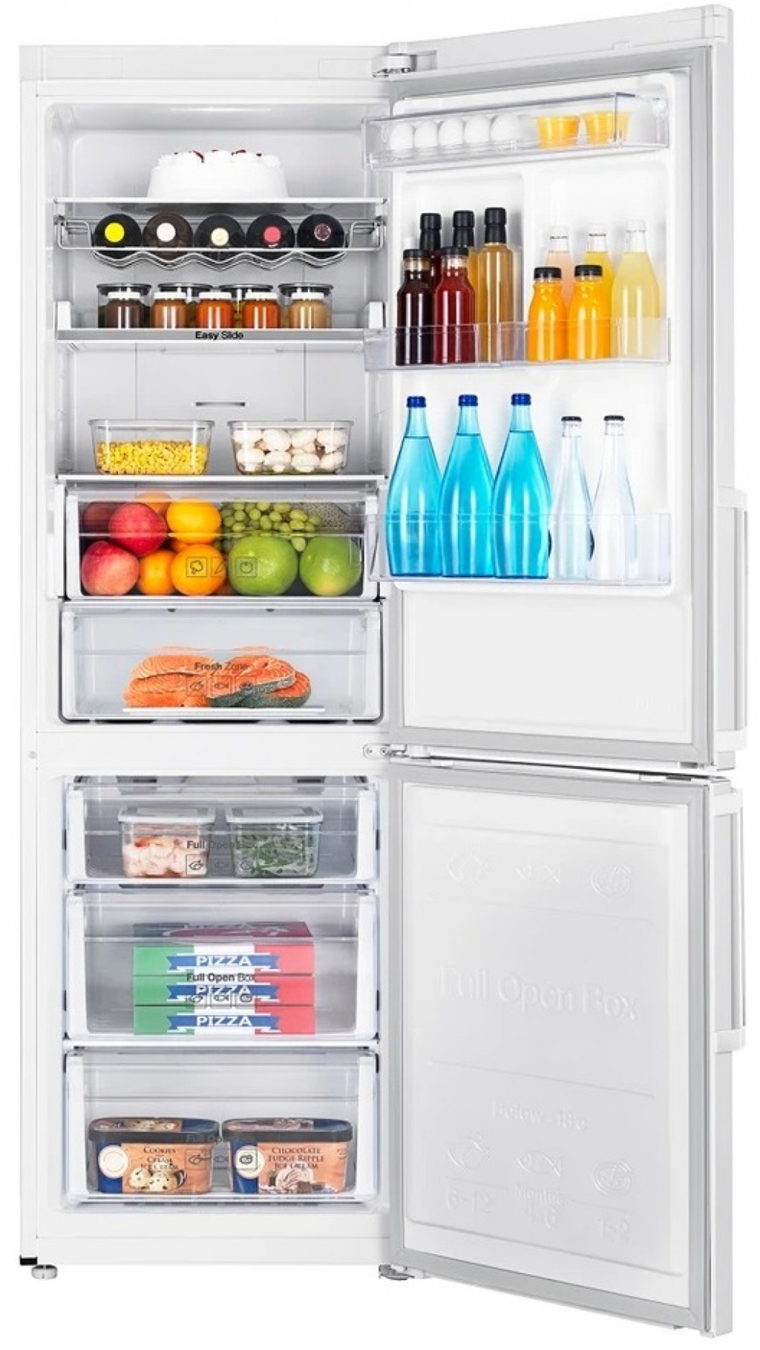 Хладилник с фризер Samsung RB33J3515WW/EF