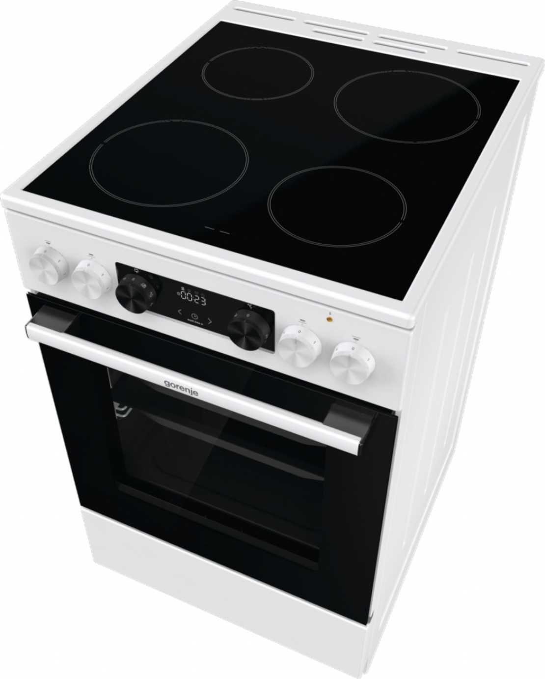 Готварска печка с керамичен плот Gorenje GEC5C42WG