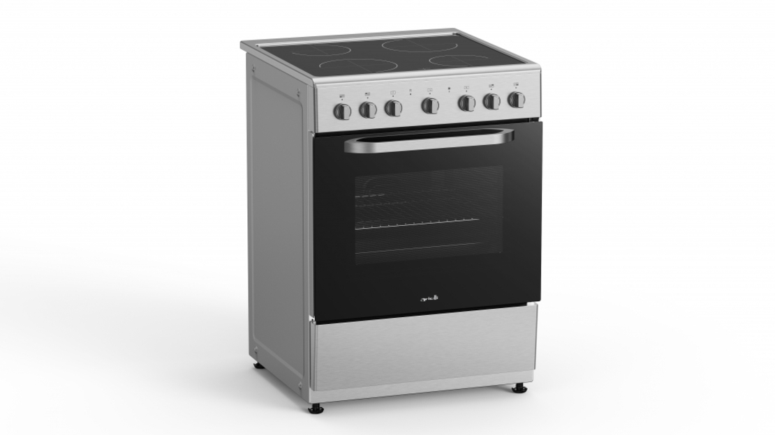 Готварска печка с керамичен плот ARIELLI C-6590CER-IX