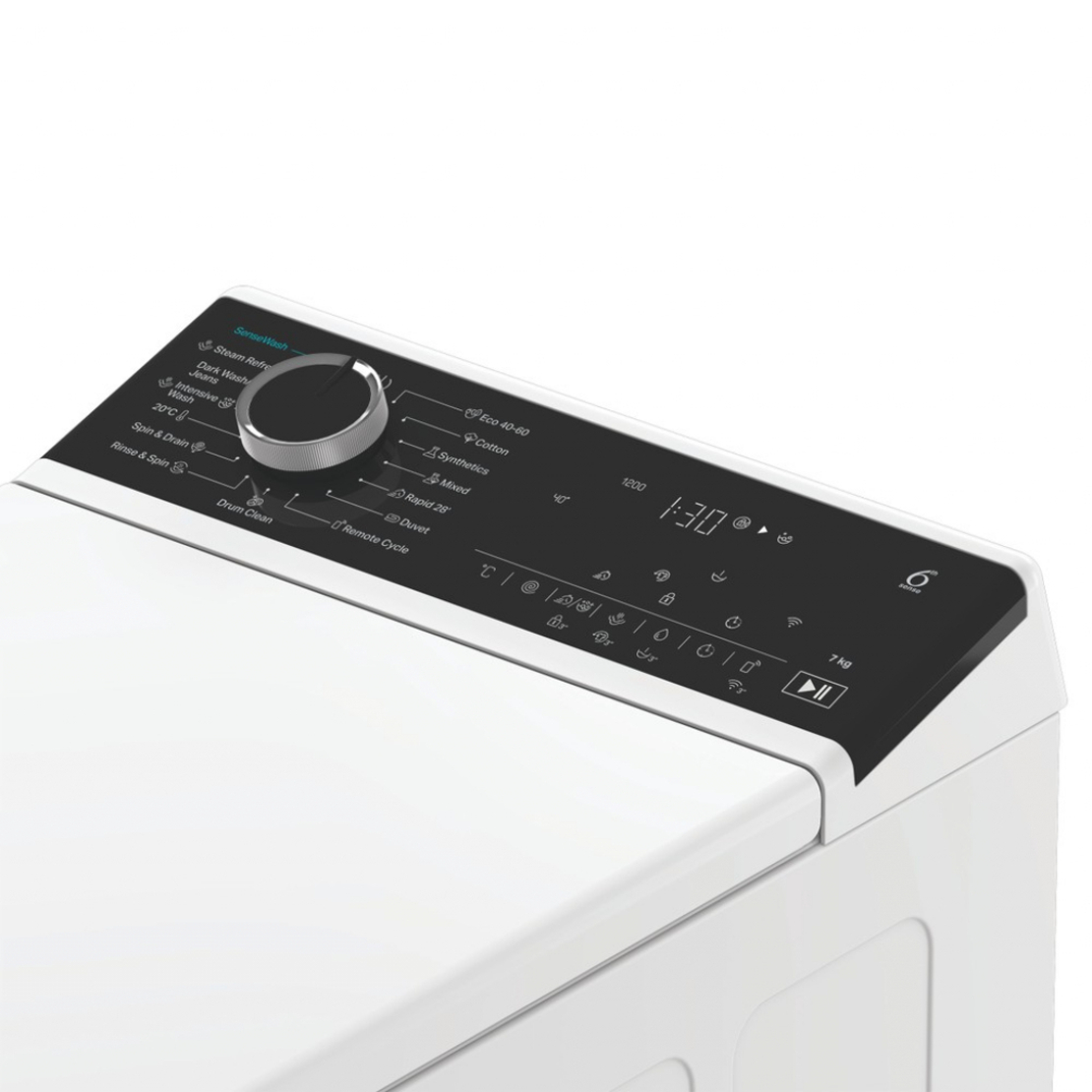 Пералня с горно зареждане Whirlpool TW721WBCVSWEE