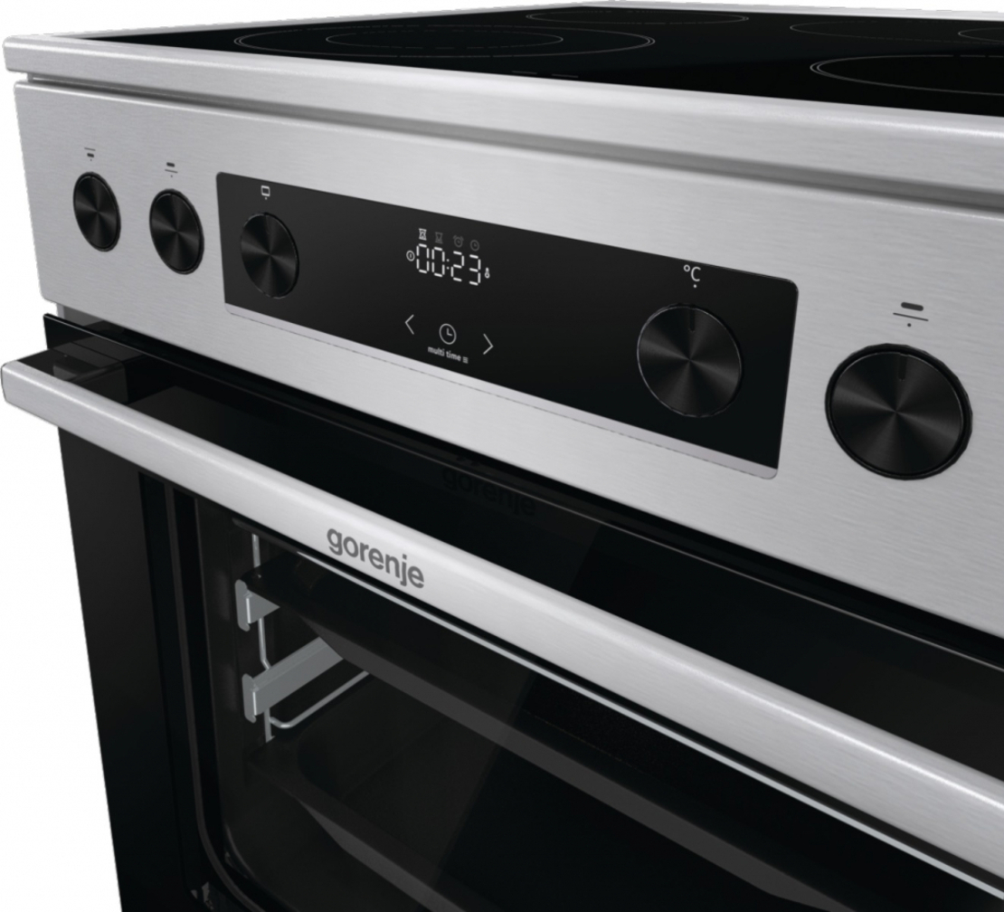 Готварска печка с керамичен плот Gorenje GECS6C70XPA