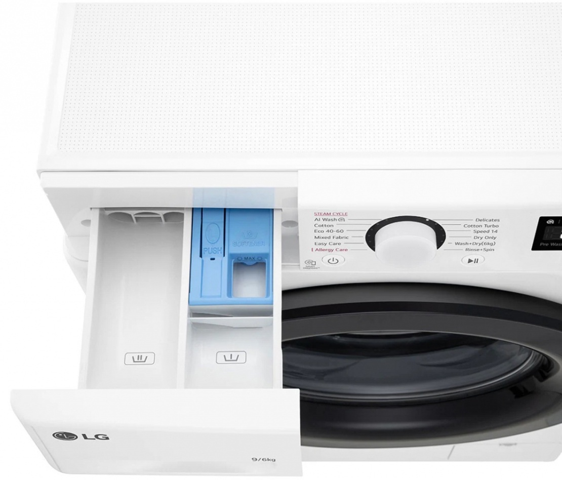 Пералня със Сушилня LG F4DR509SBW