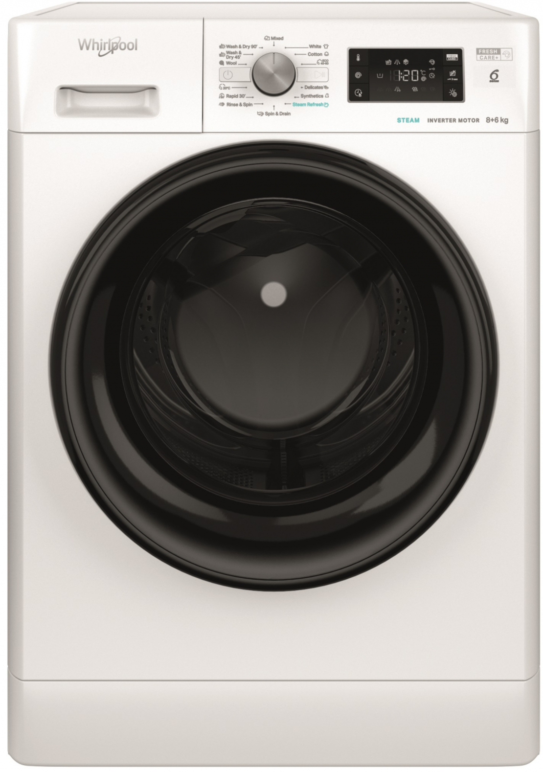 Пералня със Сушилня Whirlpool FFWDB 864349 BV EE