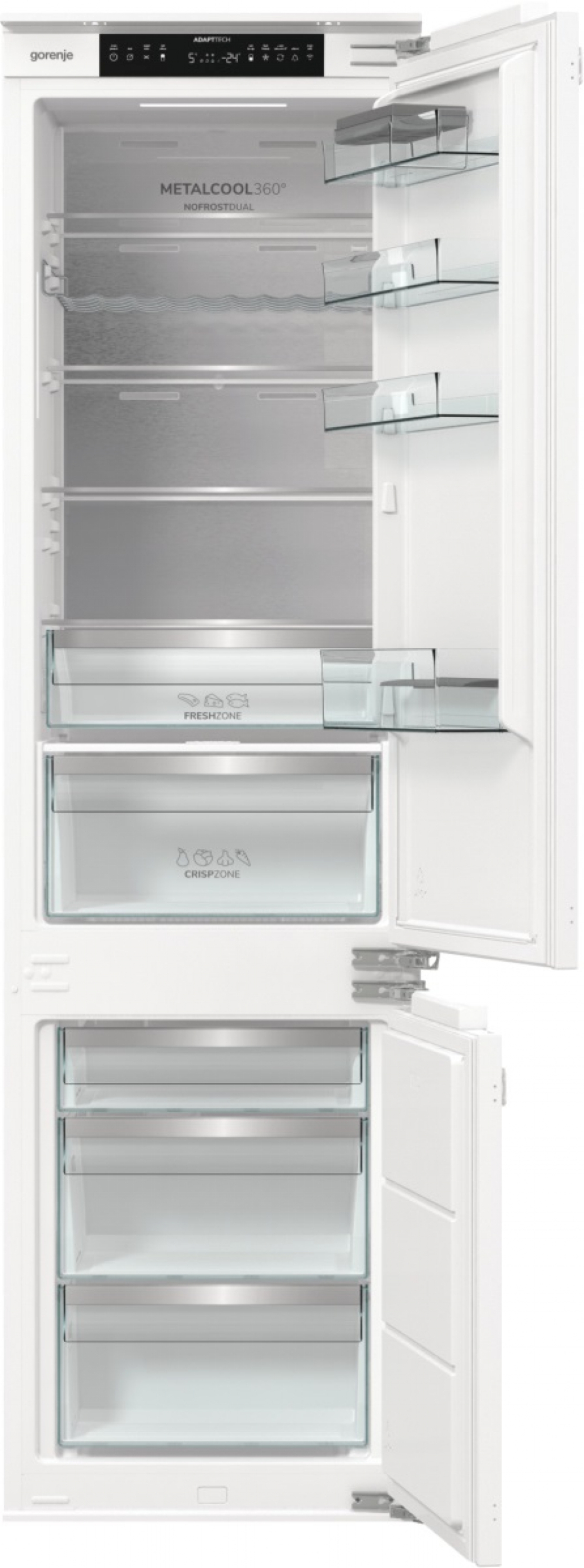 Хладилник за вграждане Gorenje NRKI519E82WF