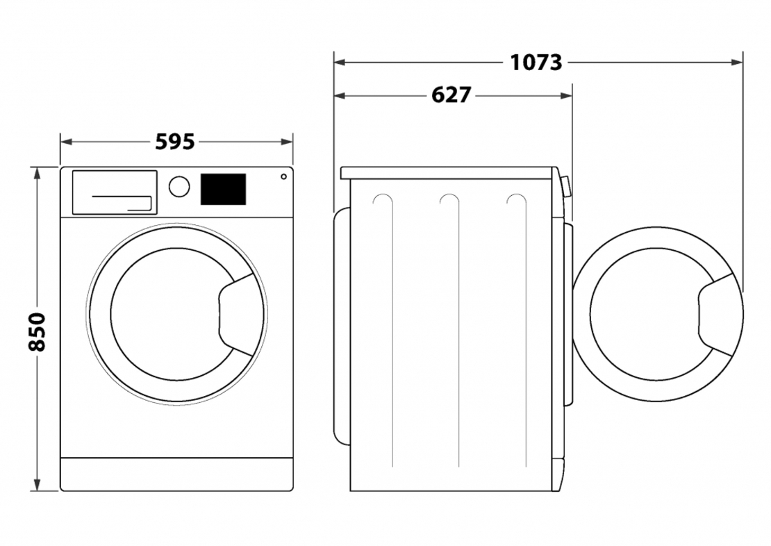 Пералня Whirlpool FFB 9489 WV EE