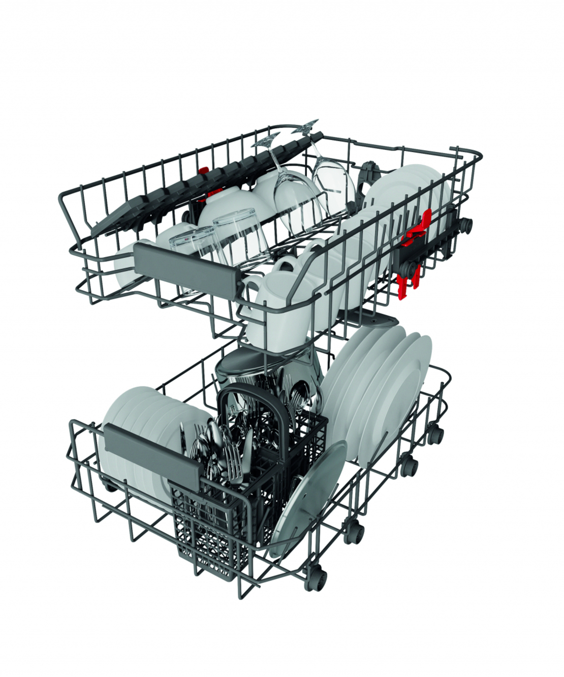 Съдомиялна 45см Whirlpool WSFC 3M27 X