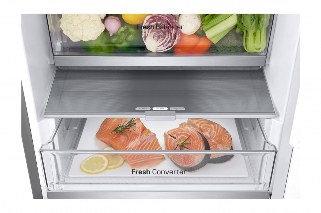 Хладилник с фризер LG GBV7280AMB