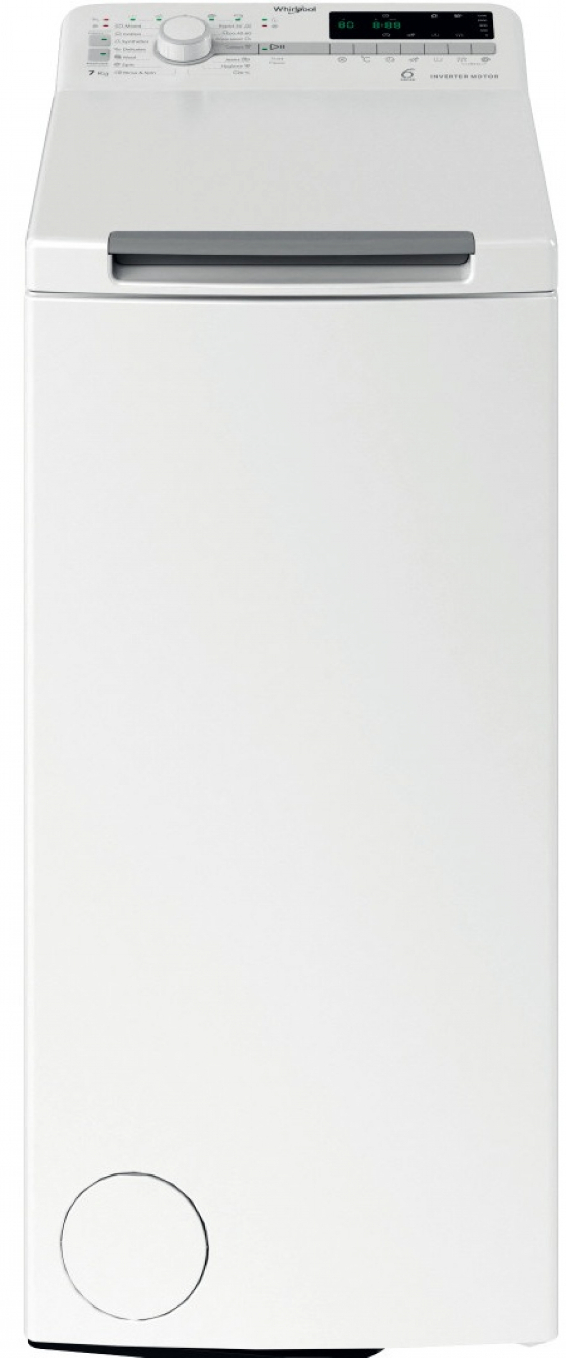 Пералня с горно зареждане Whirlpool TDLR 7250SS EU/N