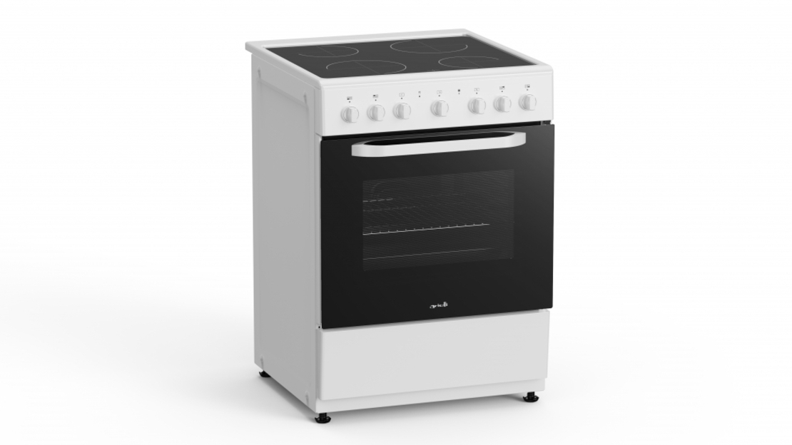 Готварска печка с керамичен плот ARIELLI C-6590CER-W