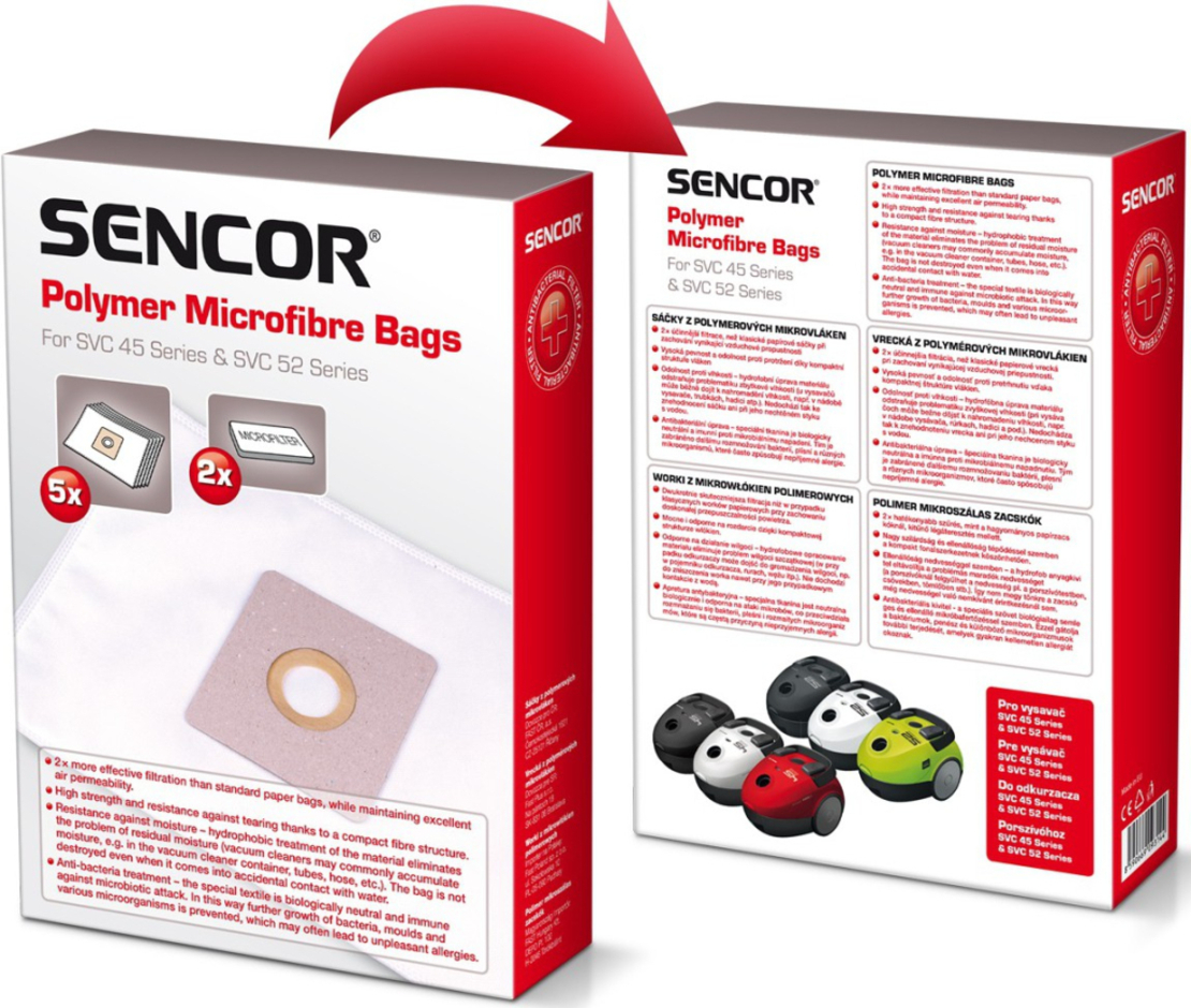 Торбичка за прахосмукачка Sencor  SVCX 0452/SVC45/52