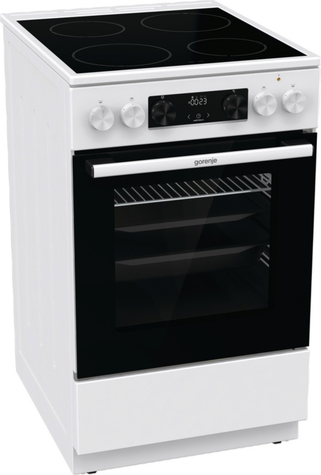 Готварска печка с керамичен плот Gorenje GEC5C42WG