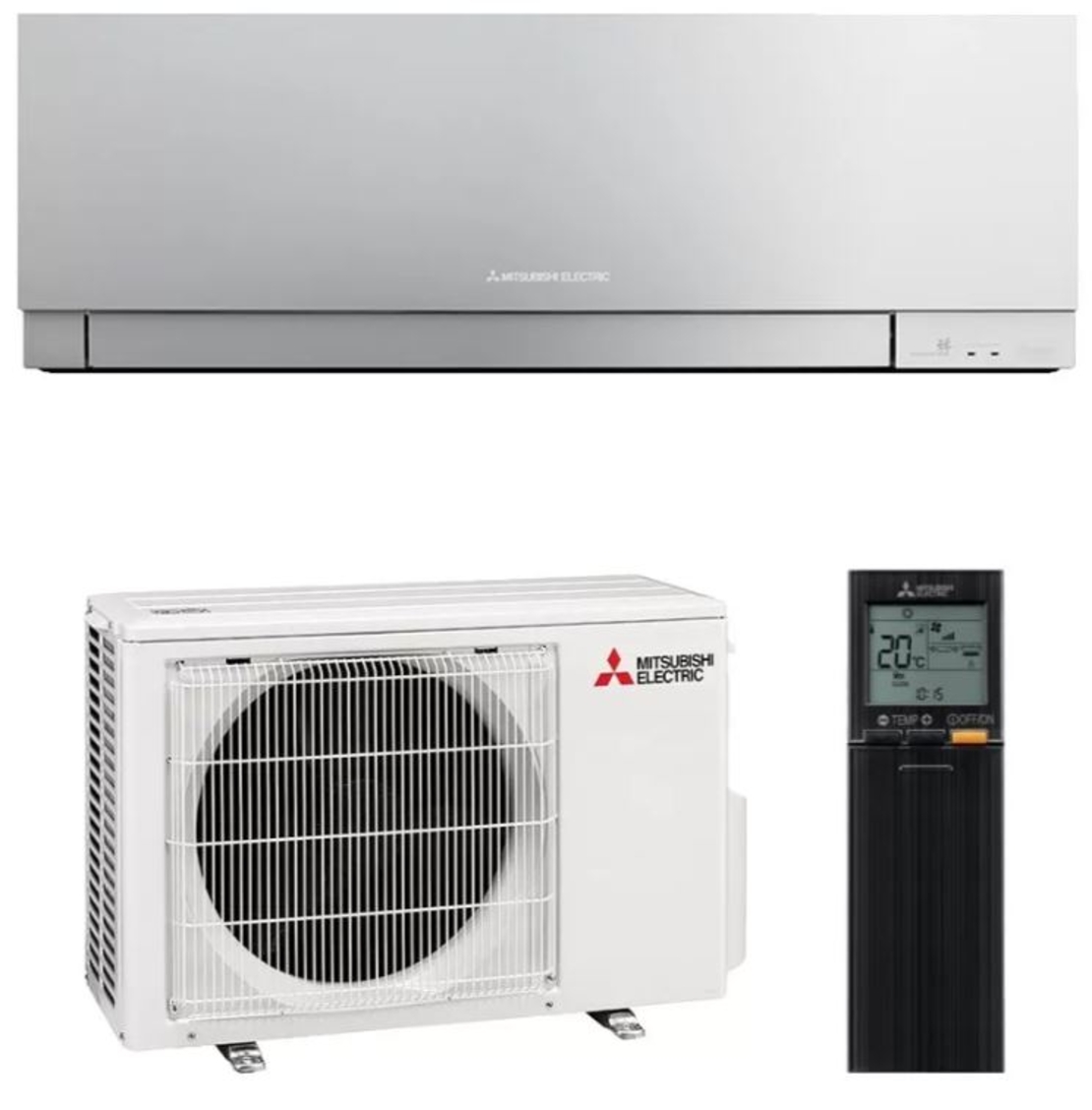 Инверторен КлиматикMitsubishi Electric MSZ-EF Silver