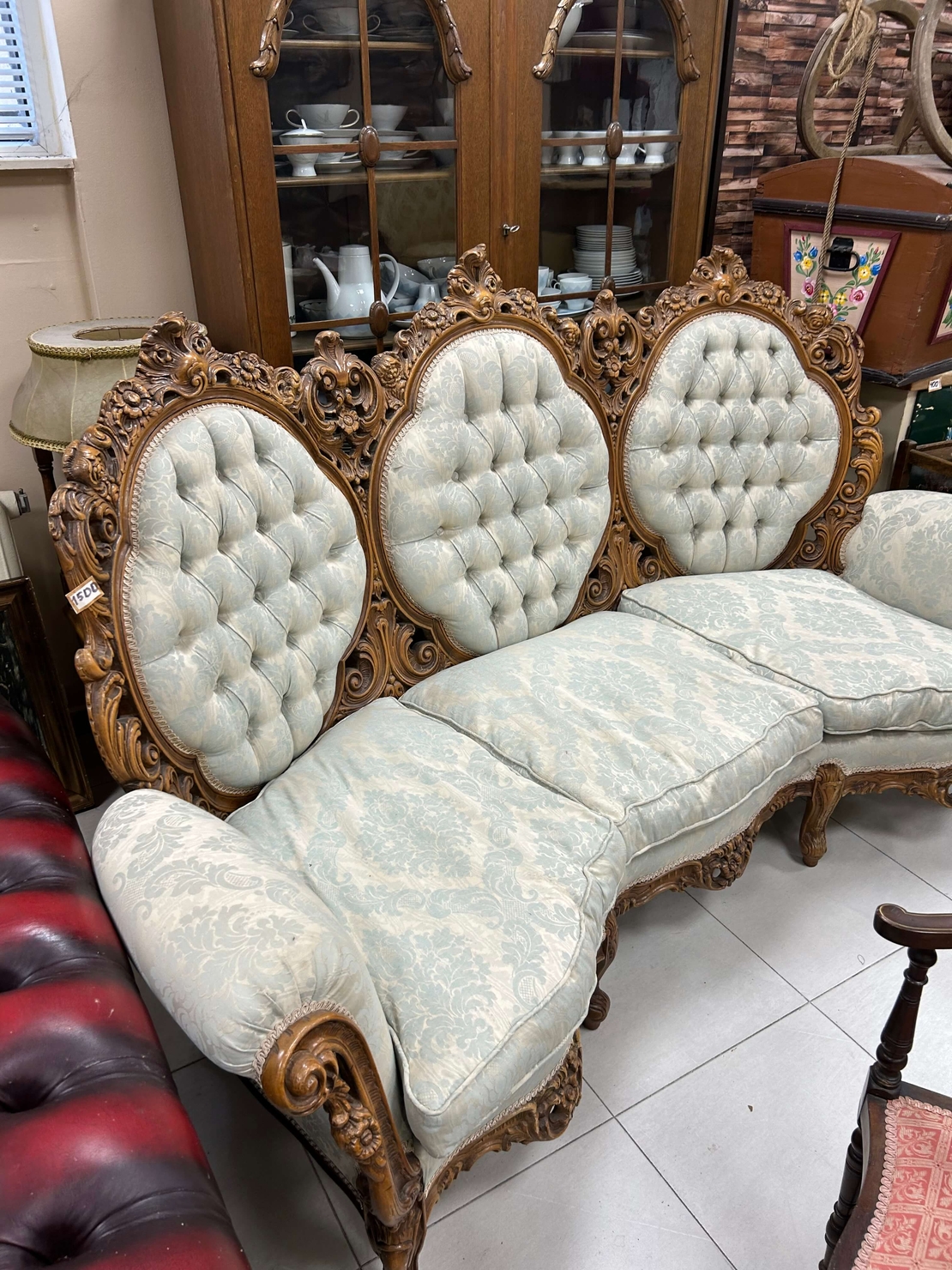 Диван стил барок