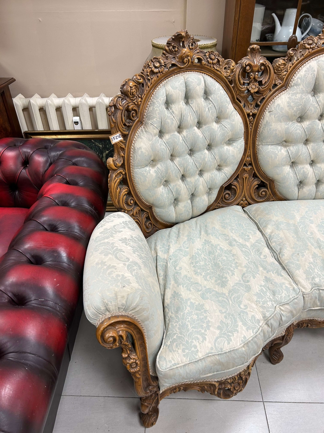 Диван стил барок