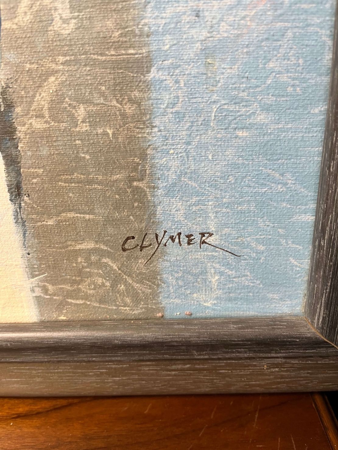 Пейзаж маслени бои Clymer