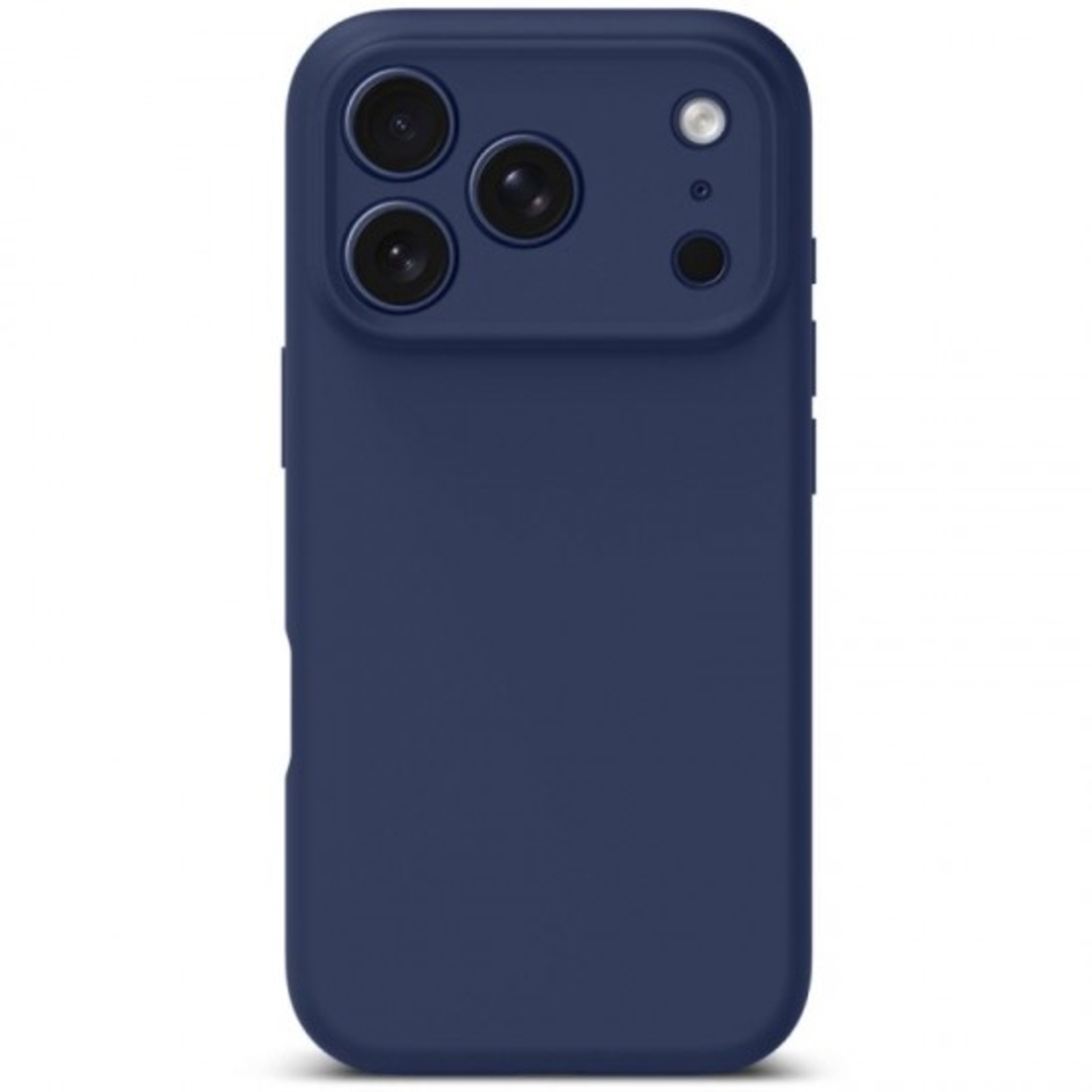 Силиконов гръб TP18 +камера за iPhone 17 Pro MAx - Син